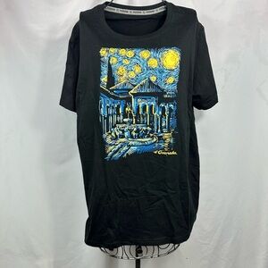 Medina Van gogh granda graphic crewneck shirt size XL